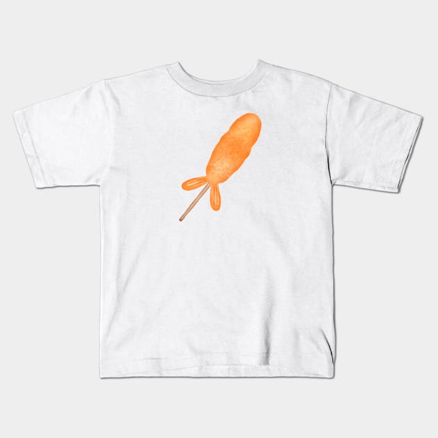 Japanese Food Kids T-Shirt by Aisiiyan